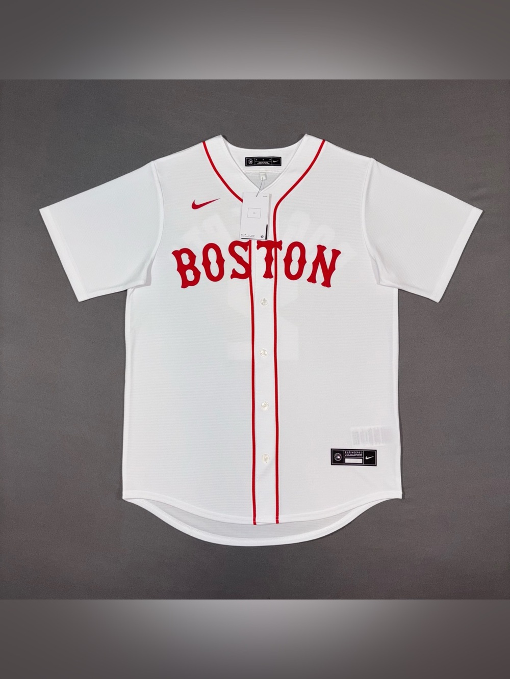 Men’s Nike Boston Red Sox MLB Jersey White Size MEDIUM